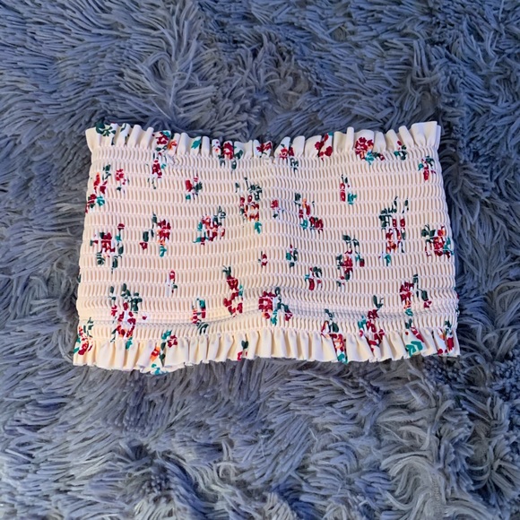 Target Other - floral bikini top
